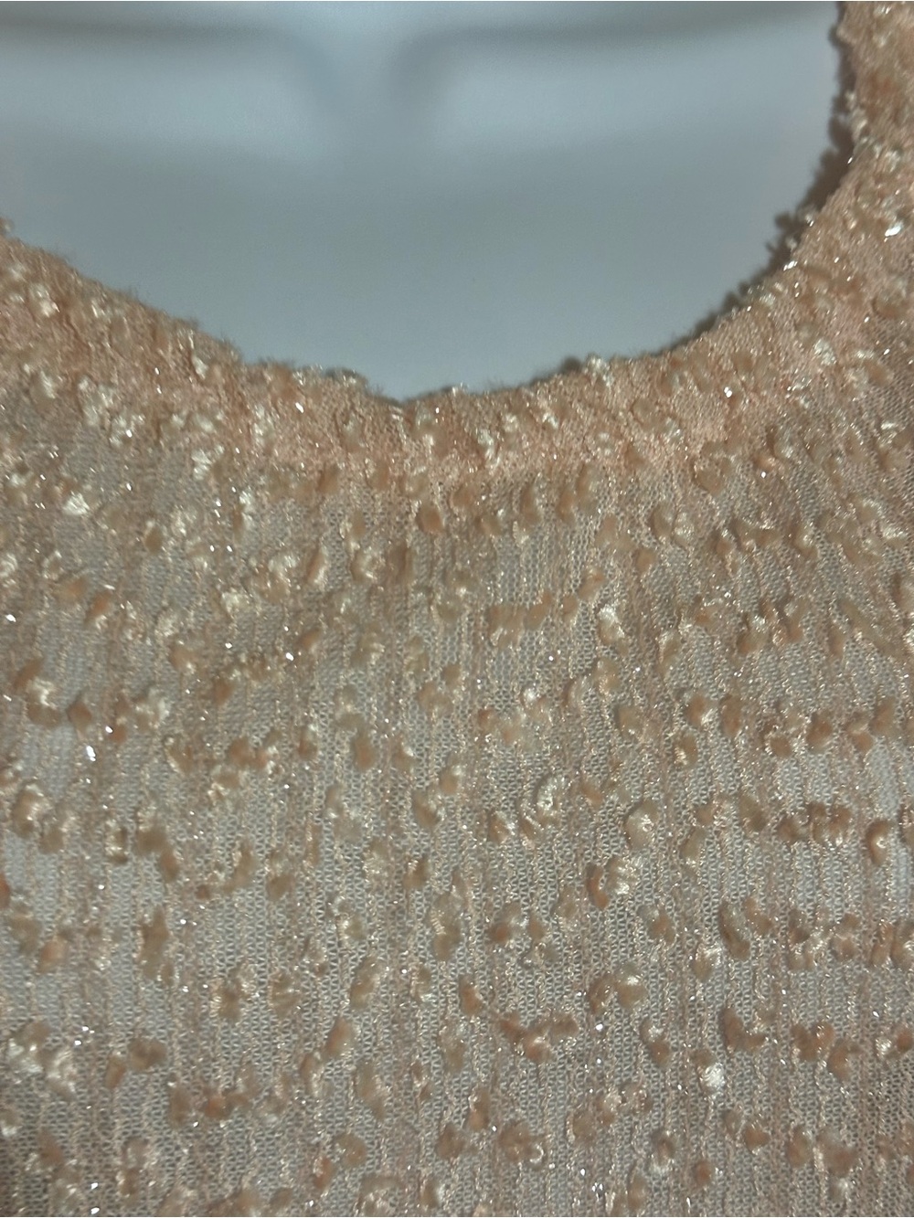 Soft Pink Sparkle Tunic Top - Picture 3 of 6